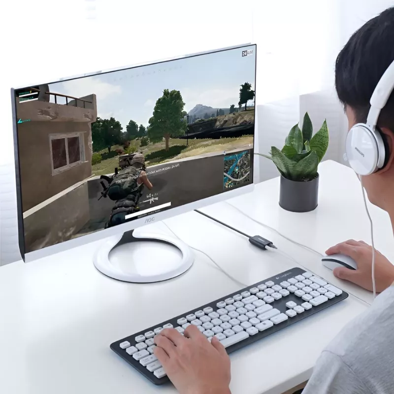 UGREEN USB naar 3,5 mm externe stereo-soundadapter - zwart