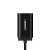 UGREEN USB naar 3,5 mm externe stereo-soundadapter - zwart