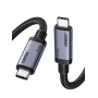 UGREEN USB4 USB-C naar USB-C kabel 240W 40Gbps 16K@60Hz 80Gbps Thunderbolt 4 compatibel 1m nylon gevlochten