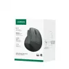 UGREEN draadloze verticale muis, 2,4 GHz / Bluetooth 5.4, instelbare DPI, zwart