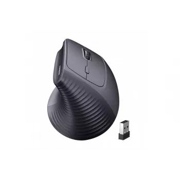 UGREEN draadloze verticale muis, 2,4 GHz / Bluetooth 5.4, instelbare DPI, zwart