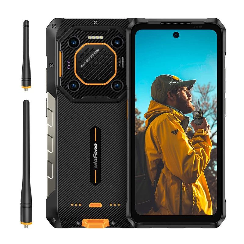 ULEFONE ARMOR 26 ULTRA (walkietalkie-versie) 5G 12/512GB zwart