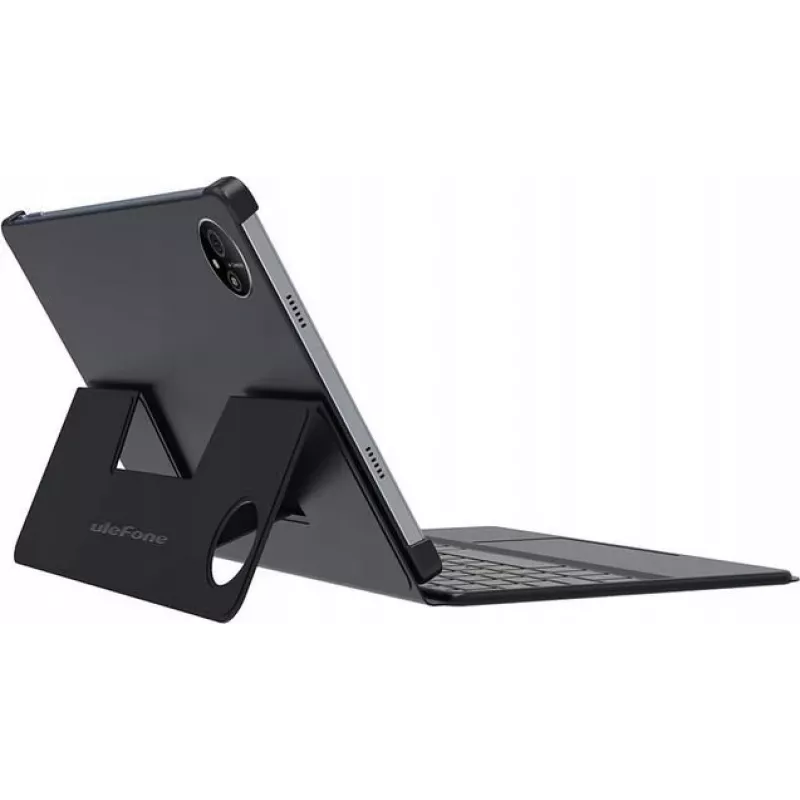 Ulefone Tab A11 Pro toetsenbord-case met touchpad, QWERTY, pogo-pin, zwart
