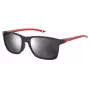 Under Armour kinderen zonnebril UA7002S268F6T - mat zwart, grijze glazen, 56 mm