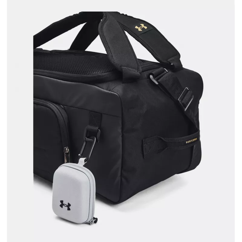 Under Armour Contain Duo Small BP Duffle - Zwart/Metallic Gold