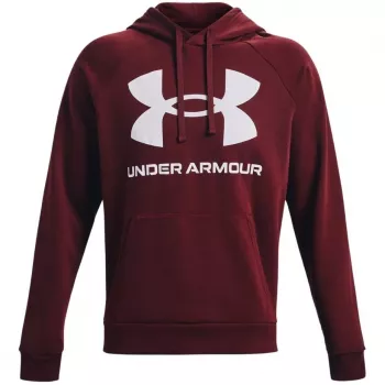 Under Armour heren Rival Fleece Big Logo HD sweatshirt Barn Red