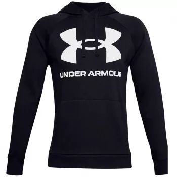 Under Armour heren Rival Fleece Big Logo HD sweatshirt zwart 1357093 001