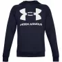 Under Armour heren Rival Fleece Big Logo hoodie Midnight Navy 1357093 410