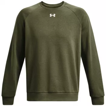 Under Armour Heren Rival Fleece Crew khaki 1379755 390