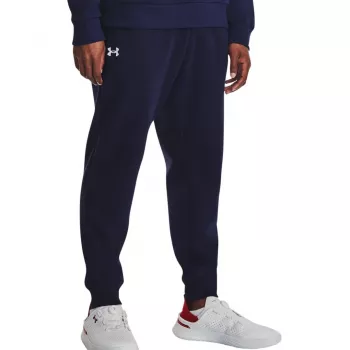 Under Armour heren Rival Fleece joggingbroek Midnight Navy/wit maat M