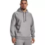 Under Armour Rival Fleece hoodie Mod Gray/Black heren Medium