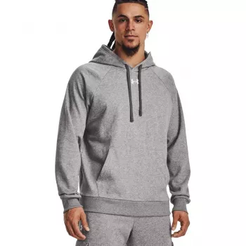 Under Armour Rival Fleece hoodie met capuchon Mod Gray XL