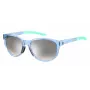 Under Armour UA0014GSMVU dames zonnebril - zwart montuur, grijze glazen, 57 mm