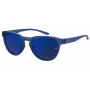 Under Armour unisex UASKYLAROXZF3 zonnebril - satin black montuur, grijze gepolariseerde glazen, 53/17/140 mm