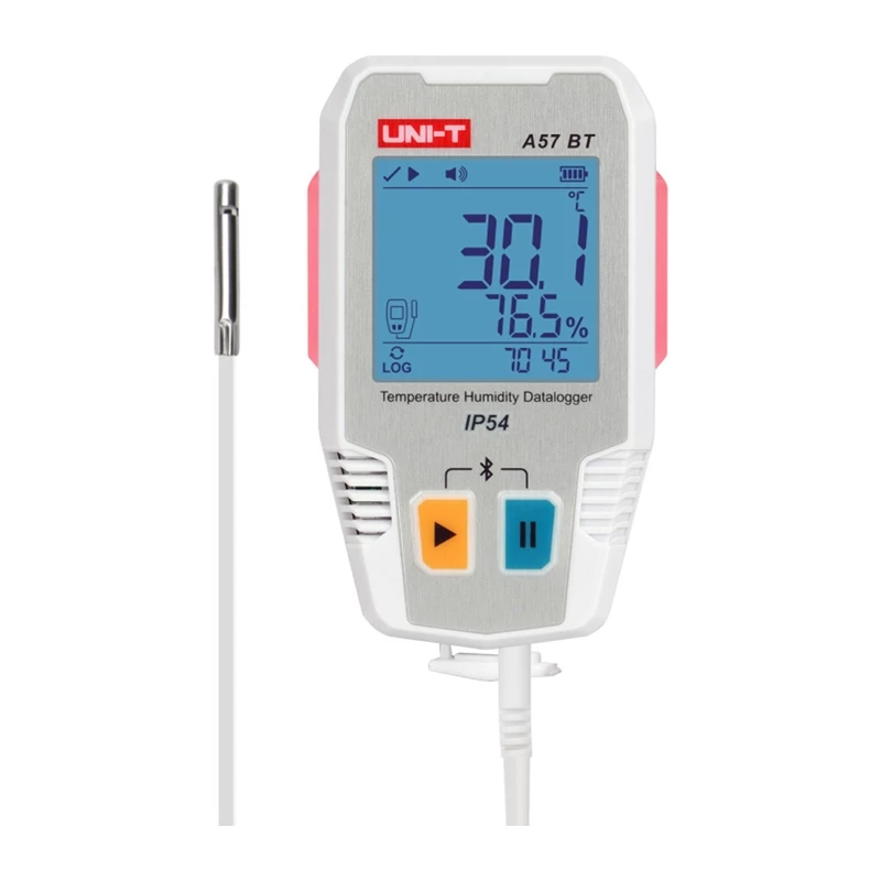 Uni-T A57 BT Bluetooth temperatuur- en vochtigheidsdatalogger