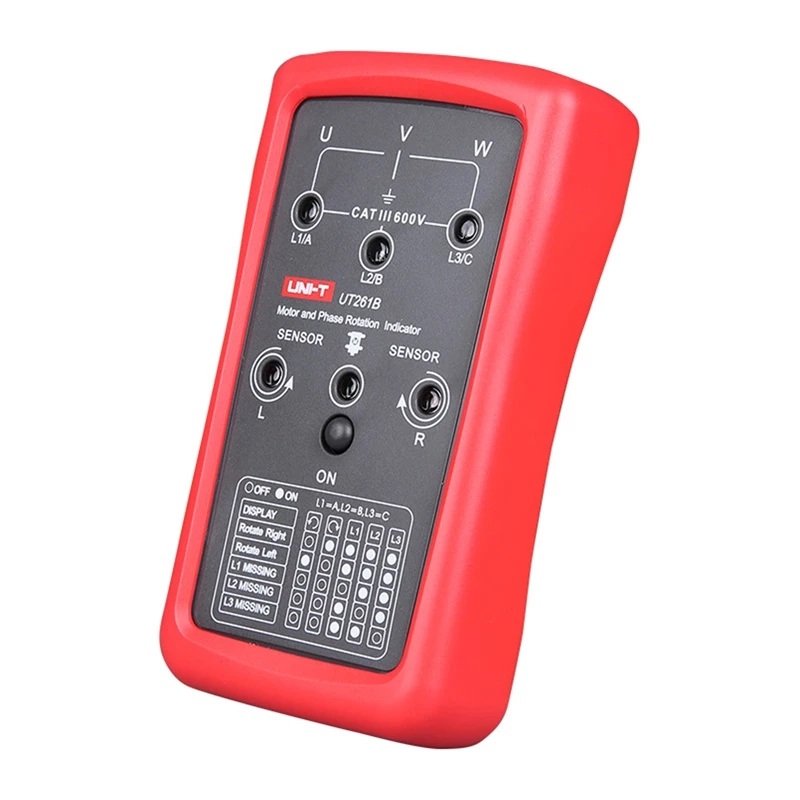 Uni-T UT261B motorfase- en draairichtingstester
