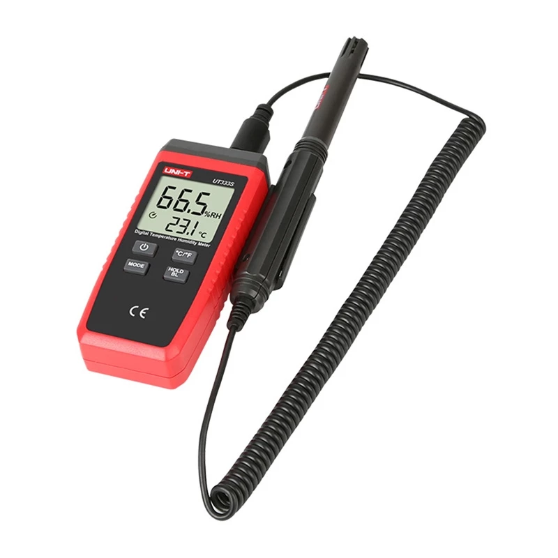 UNI-T UT333S temperatuur- en vochtigheidsmeter