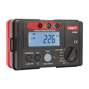 UNI-T UT582+ aardlekschakelaartester
