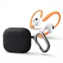 UNIQ Nexo hoesje voor AirPods 3 met oorhaken siliconen - grijs