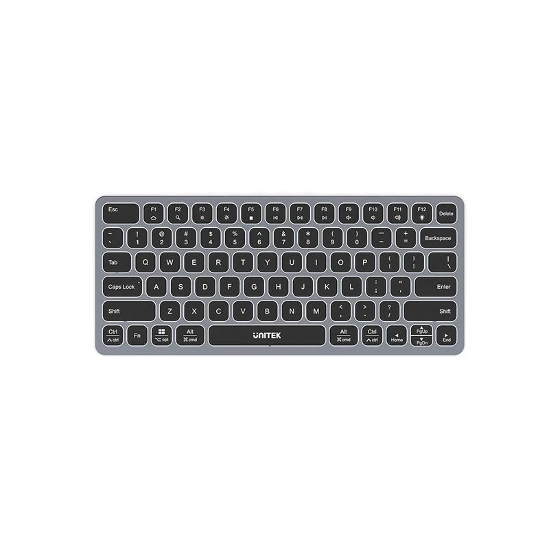Unitek 9-in-1 USB-C-hub HDMI 4K PD 100W toetsenbord