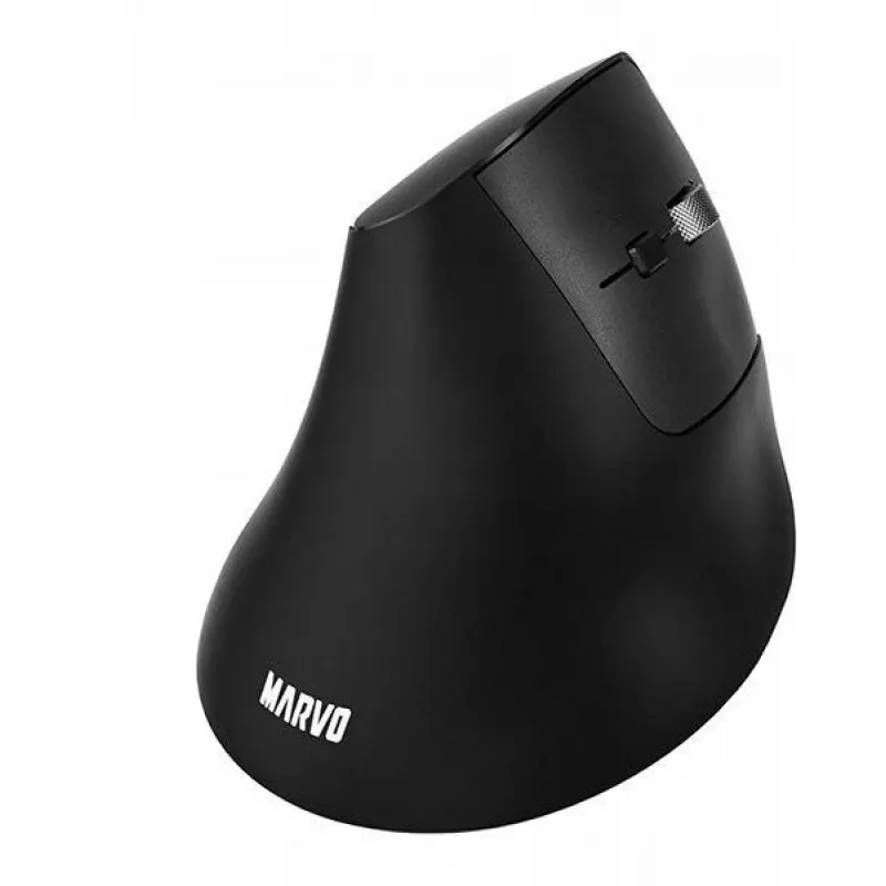 Marvo HIPO draadloze muis, 1600 DPI, zwart