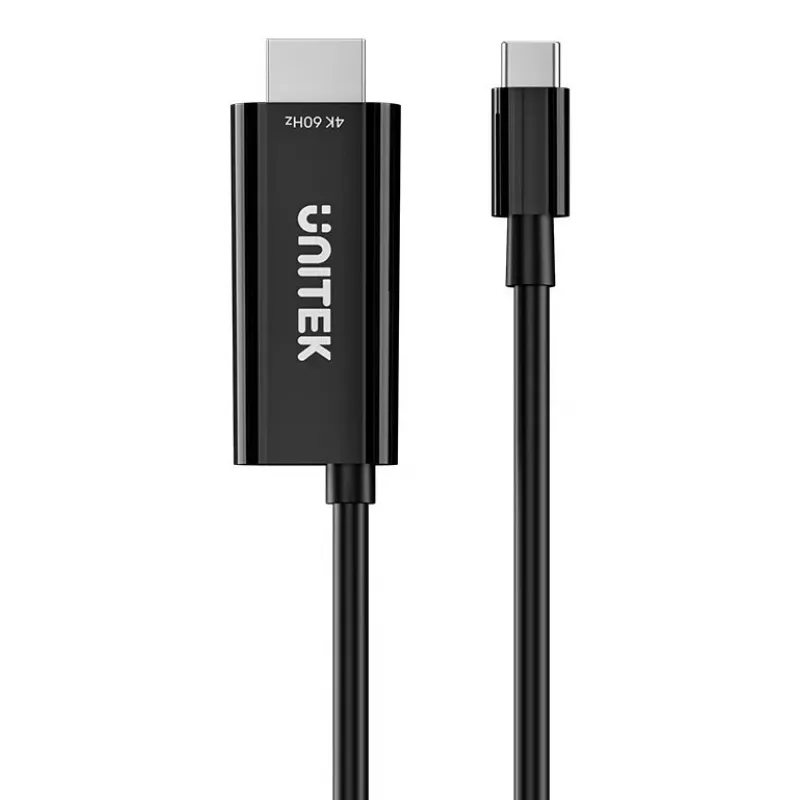 UNITEK USB-C naar HDMI 4K@60Hz kabel met USB-C PD 100W