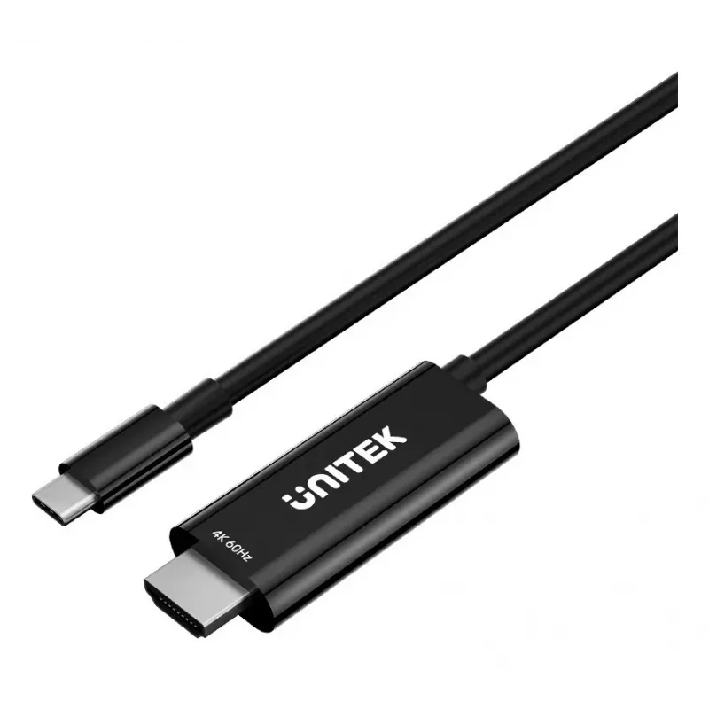UNITEK USB-C naar HDMI 4K@60Hz kabel met USB-C PD 100W