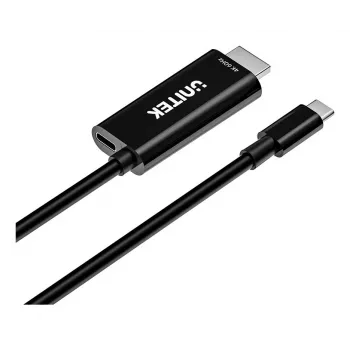 UNITEK USB-C naar HDMI 4K@60Hz kabel met USB-C PD 100W