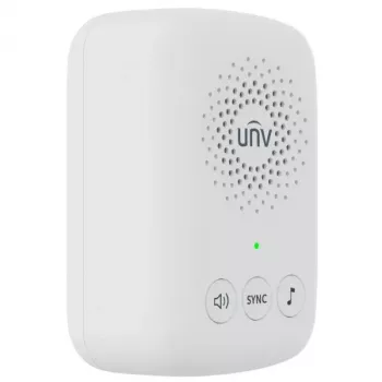 Uniview ED-R1 draadloze deurbelontvanger - wit