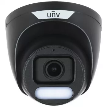 UNIVIEW IPC3624LE-ADF28K-WP-BLACK 4MP IR Bullet IP Camera met 2,8mm Lens, Wise-ISP, IP67, IK10, Zwart