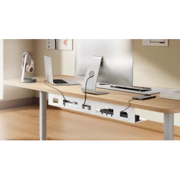 UP UP W-2-31-11CC kabelmanagementgoot, 800x140x100, wit