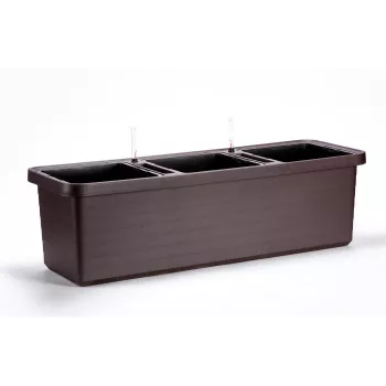 URBALIVE BERBERIS TRIO Zelfbewaterende Plantenbak 117 x 39 cm, Bruin