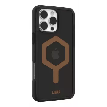 Urban Armor Gear Plyo case voor Samsung Galaxy S23 Ultra - zwart/brons