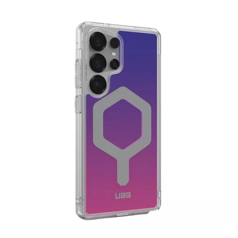 Urban Armor Gear Plyo Pro hoesje voor 6,8 inch smartphone, roze/paars