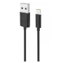 USAMS U-Gee USB naar Lightning datakabel en oplaadkabel 1m zwart