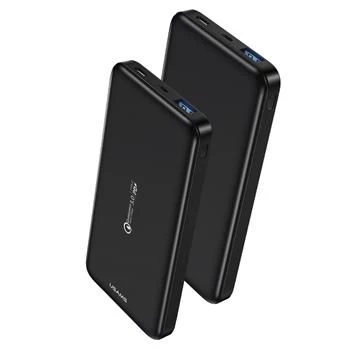 USAMS universele US-CD92 QC3.0 powerbank 10000mAh zwart