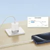 USAMS Yi Series T65 20W PD snellader met USB-C naar USB-C 60W kabel, wit (OYXLTZ01)