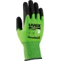 Uvex D500 schuim snijvaste handschoenen, maat 9 (L), grijs/antraciet 6060409