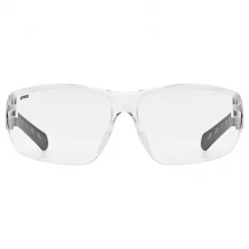 UVEX Equate fietsbril, smoke-glas, zwart frame
