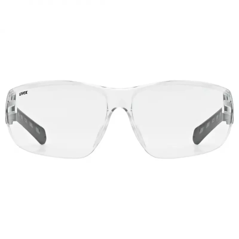 UVEX Equate fietsbril, smoke-glas, zwart frame