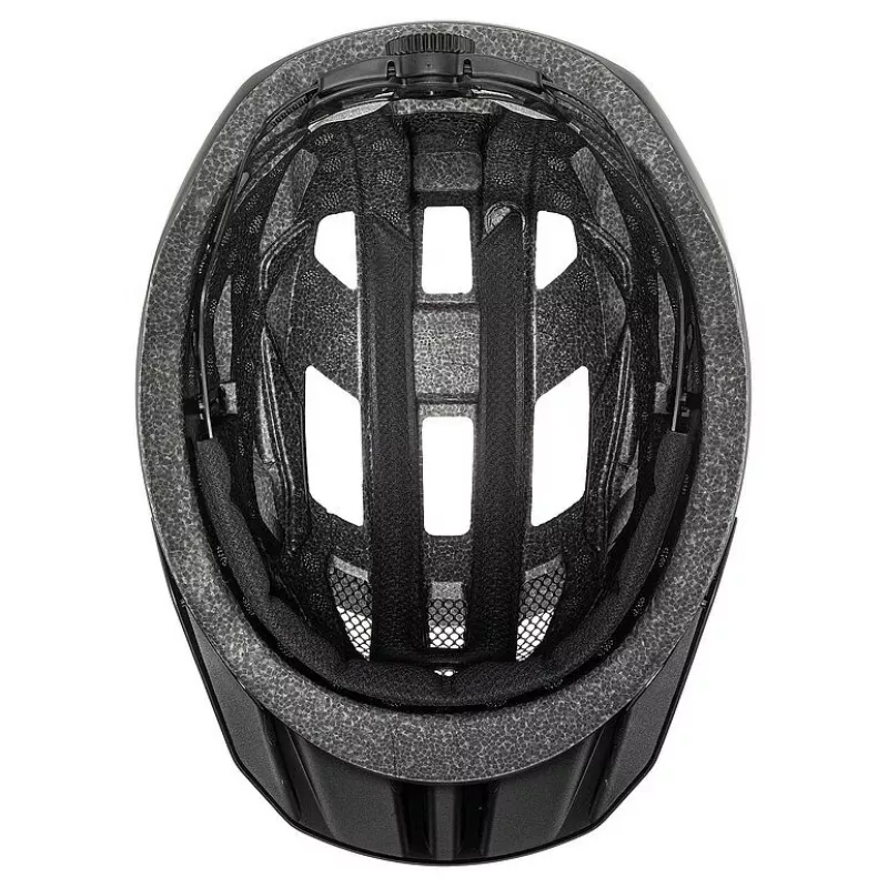 UVEX I-vo 2 fietshelm 56-60 cm zwart mat