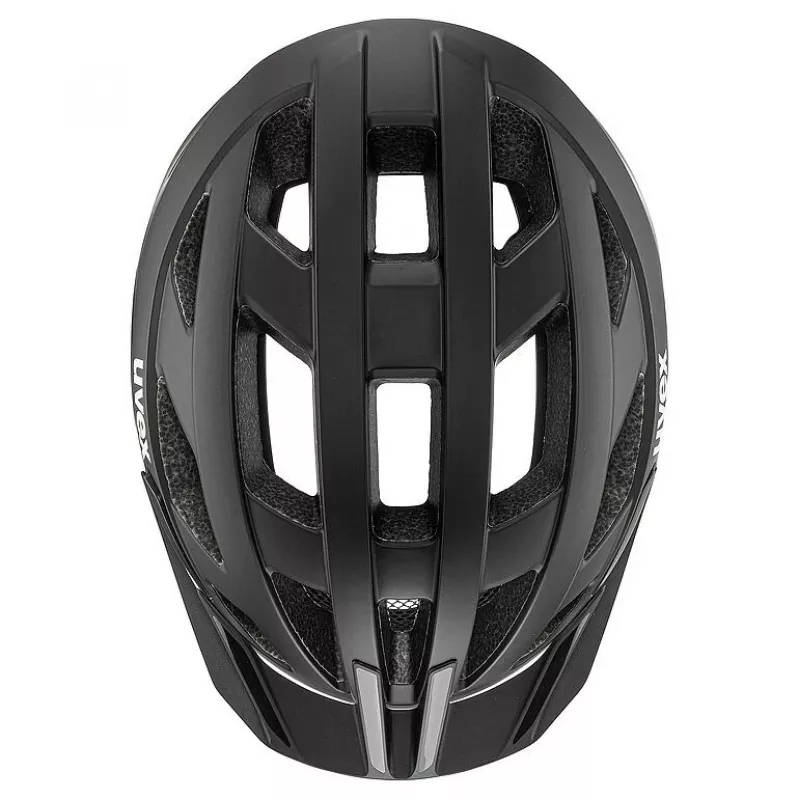 UVEX I-vo 2 fietshelm 56-60 cm zwart mat