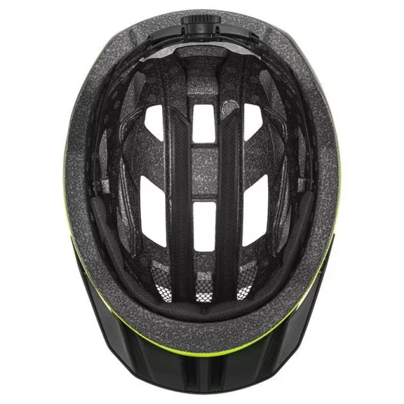 UVEX I-vo 2 fietshelm 56-60 cm, neon geel/zwart mat