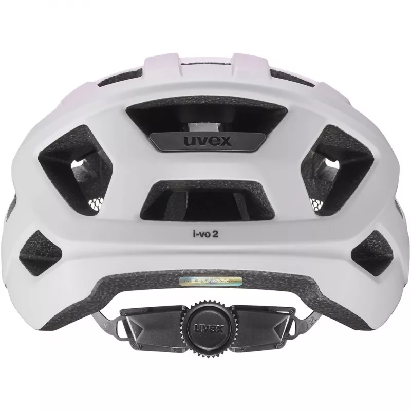 UVEX I-vo 2 fietshelm 56-60 cm powder/grey mat