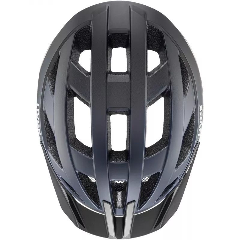 UVEX I-vo 2 fietshelm 56-60cm, antraciet mat