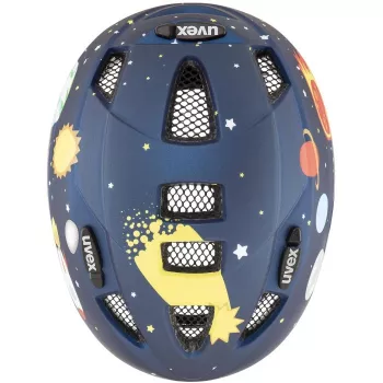 UVEX Kid 2 CC fietshelm Dark Blue Rocket 46-52 cm