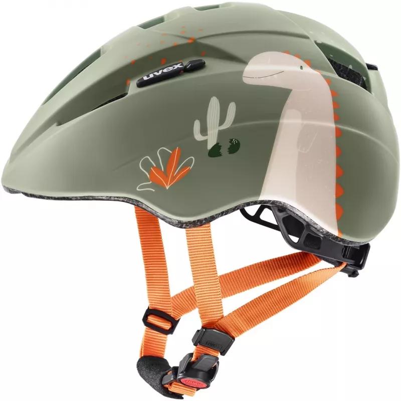 UVEX Kid 2 CC kinderfietshelm 46-52 cm, saliegroen