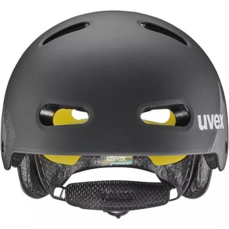 UVEX Kid 4 Style MIPS kinderfietshelm, Dirt Black Matt