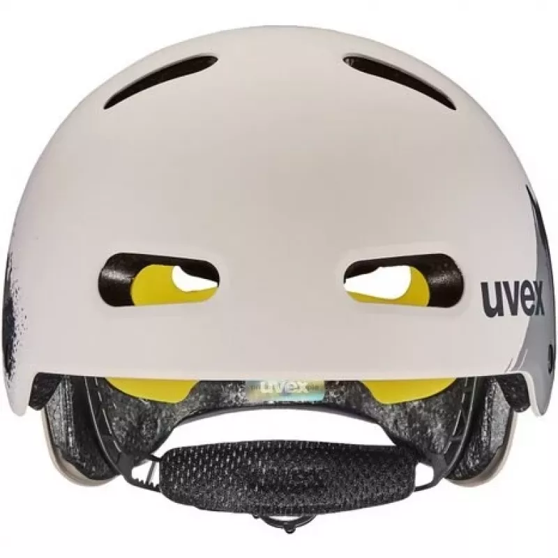 UVEX Kid 4 Style MIPS kinderfietshelm, Dirt Warm Grey