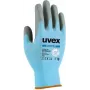 Uvex phynomic C3 veiligheidshandschoenen, maat 8 (M), grijs/antraciet, snijbescherming niveau C, aqua-polymeer schuimcoating 6008008